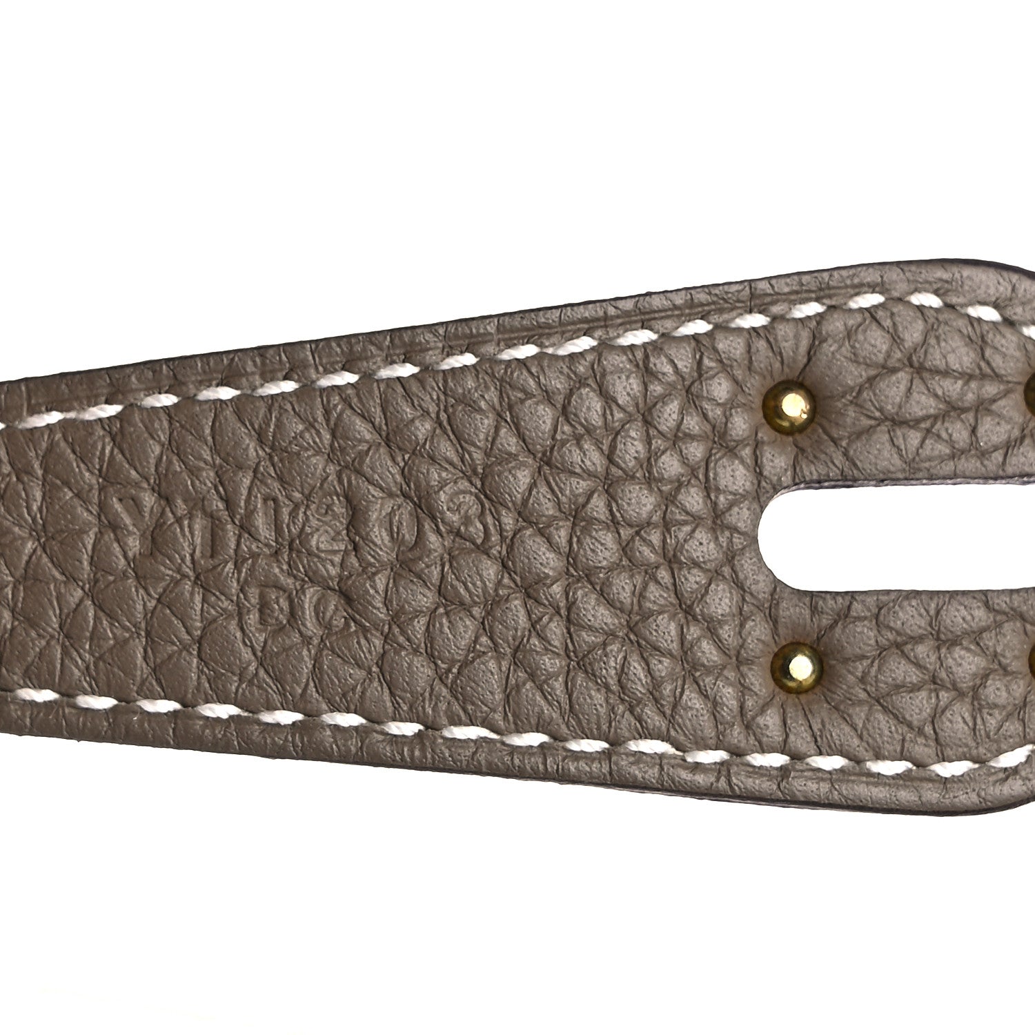 Hermes Taurillon Clemence Lindy 26 Etoupe 7 of 10