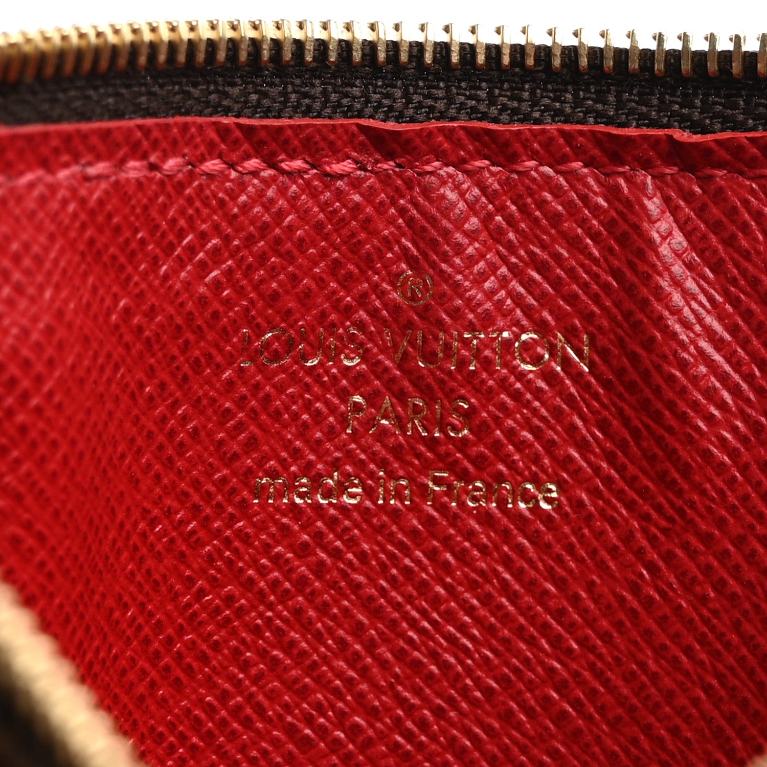 Louis Vuitton Damier Ebene Recto Verso Card Holder Red 6 of 8