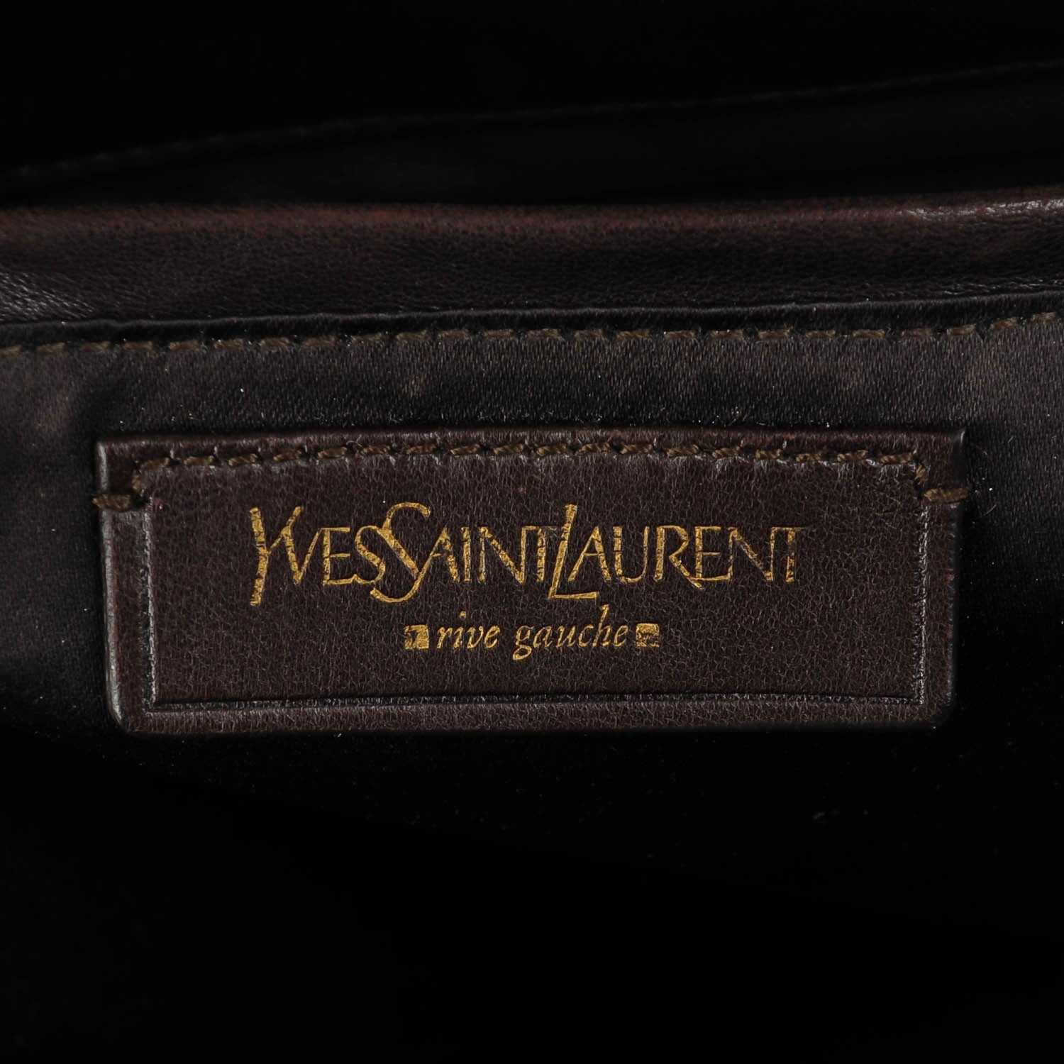 Saint Laurent Metallic Calfskin Oversized Muse Dark Bronze 6 of 7