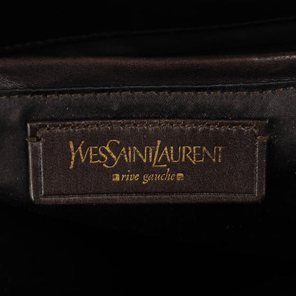 Saint Laurent Metallic Calfskin Oversized Muse Dark Bronze 6 of 7