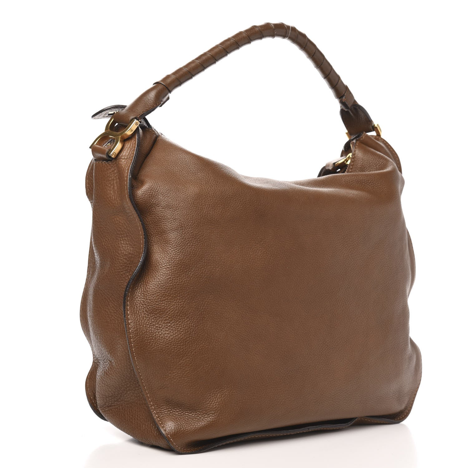 Chloe Calfskin Large Marcie Hobo Nut 3 of 12