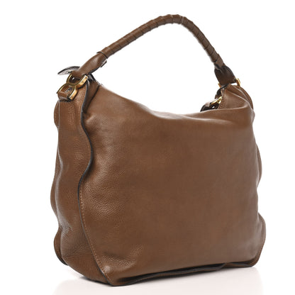 Chloe Calfskin Large Marcie Hobo Nut 3 of 12