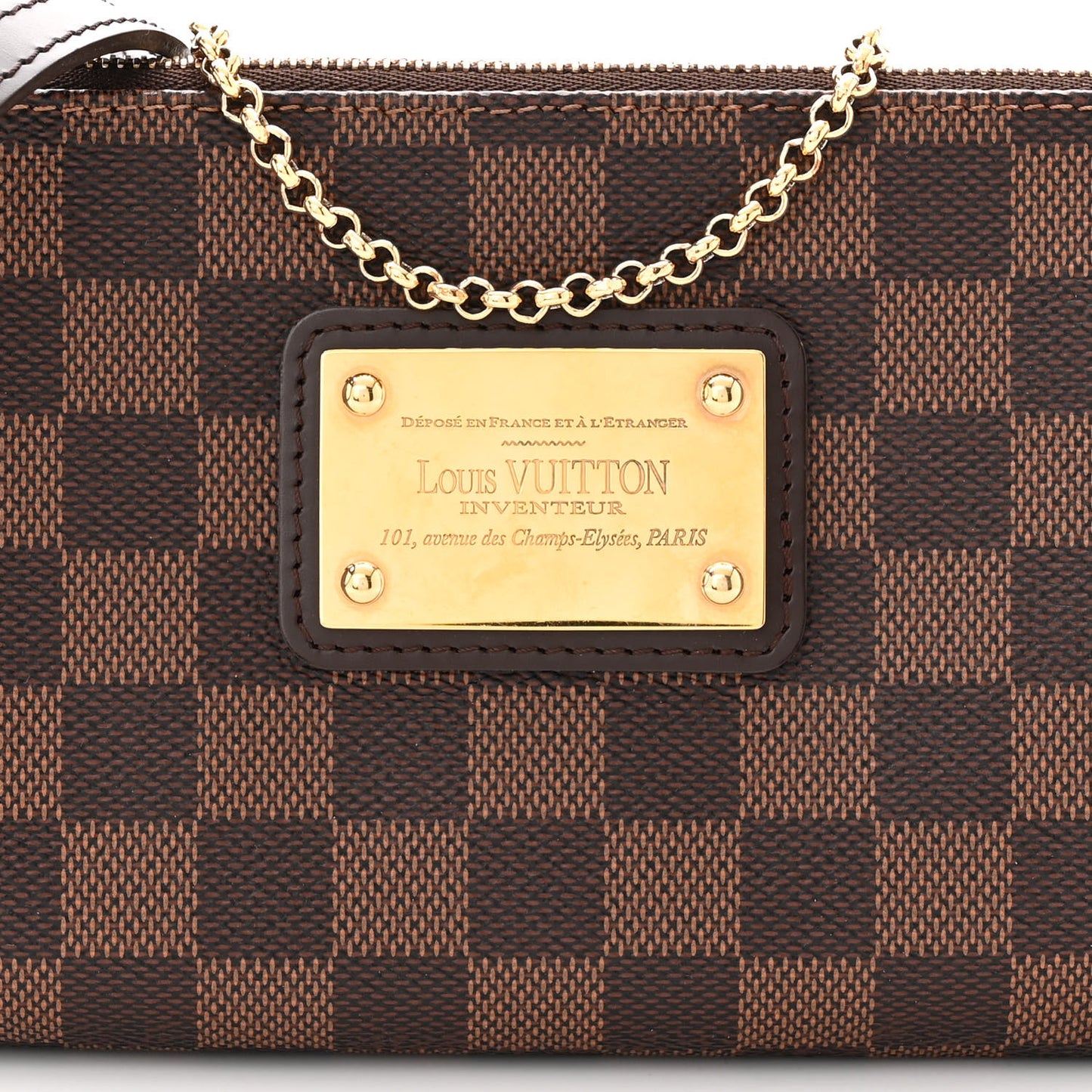 Damier Ebene Eva Clutch