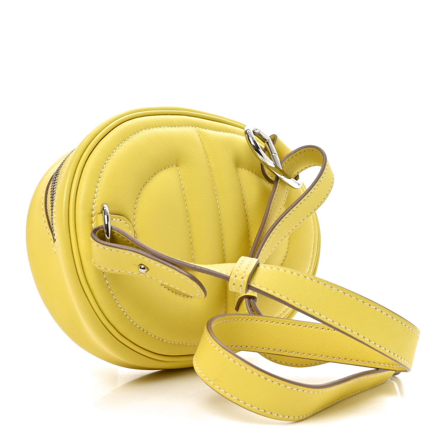 Hermes Swift Verso In-The-Loop Belt Bag Lime Sesame 3 of 9