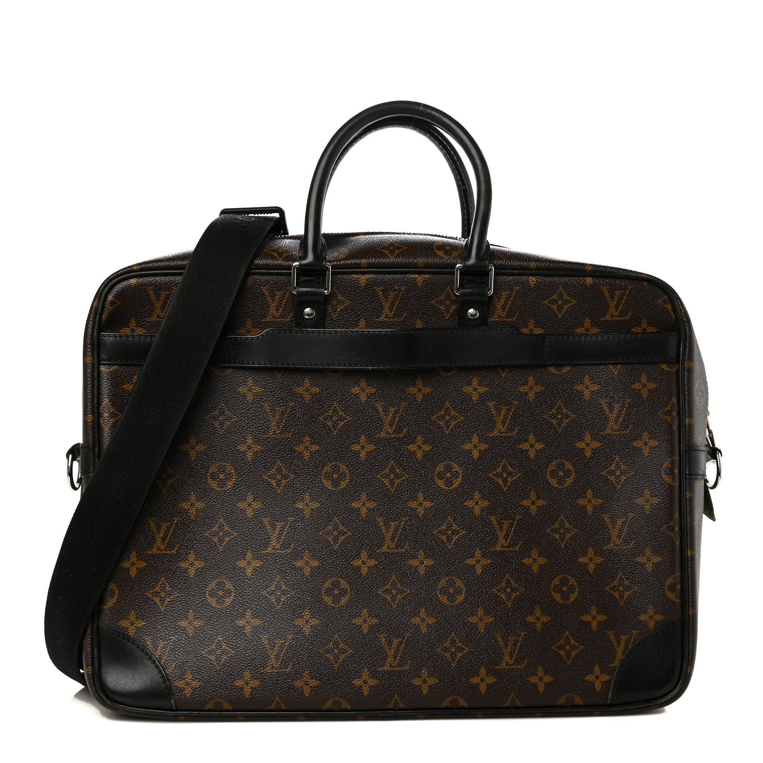 Louis Vuitton Monogram Macassar Porte-Documents Voyage GM 1 of 11