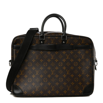 Louis Vuitton Monogram Macassar Porte-Documents Voyage GM 1 of 11
