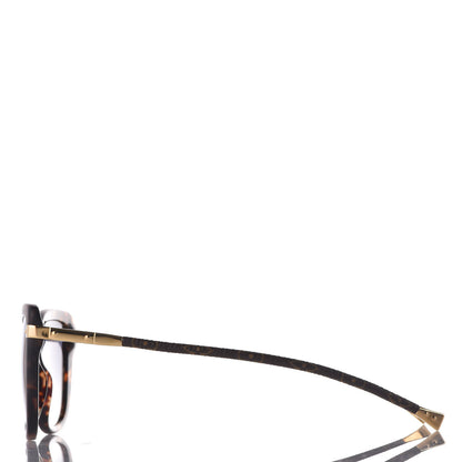 Louis Vuitton Monogram Charlotte Z0629W Sunglasses Dark Tortoise 2 of 7