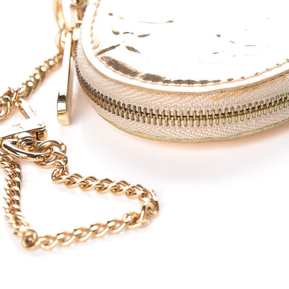 Louis Vuitton Monogram Miroir Heart Coin Purse Gold 8 of 8