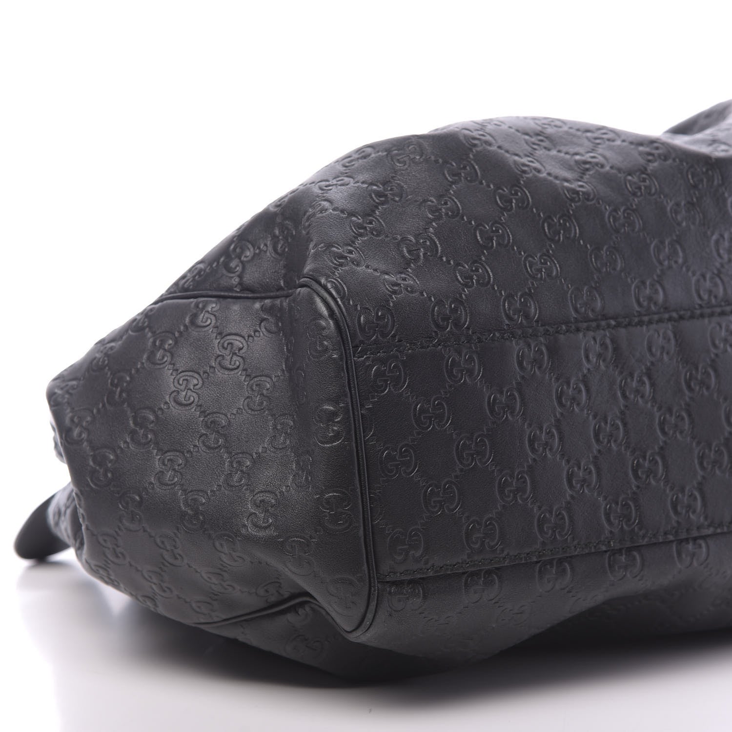 Gucci Guccissima Large Sukey Tote Black 15 of 16