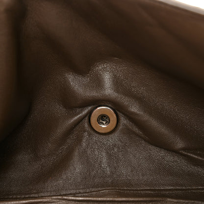 Chanel Caviar Quilted Clutch With Chain Flap Brown 14 of 14