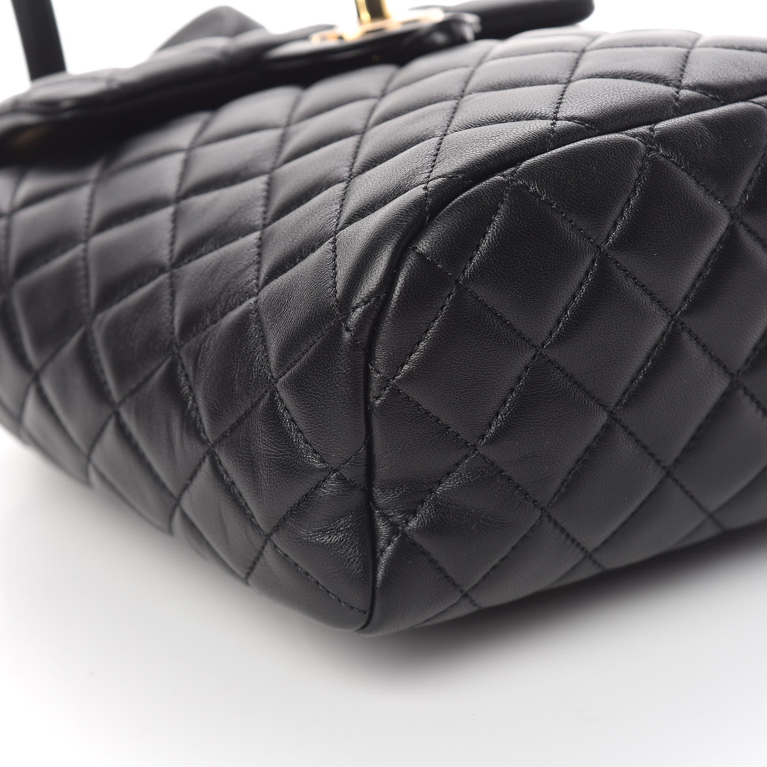 Chanel Lambskin Quilted Mini Urban Spirit Backpack Black 5 of 10