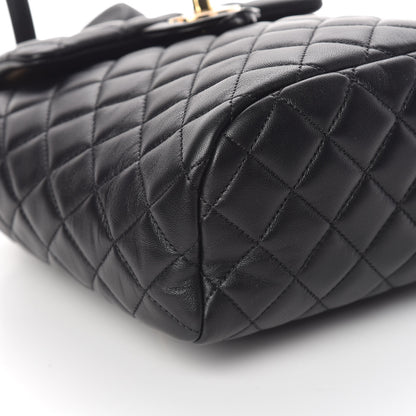 Chanel Lambskin Quilted Mini Urban Spirit Backpack Black 5 of 10