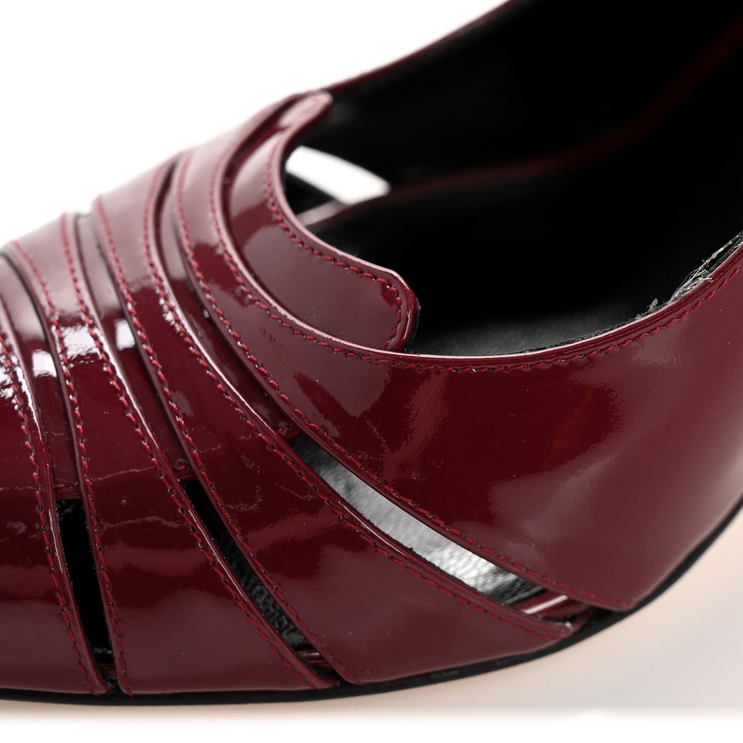 Patent D Glam Pumps 38 Rouge Fonce