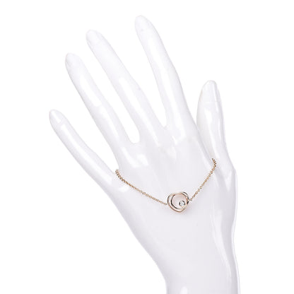Hermes 18K Rose Gold Diamond TPM Vertige Coeur Bracelet SH 2 of 5