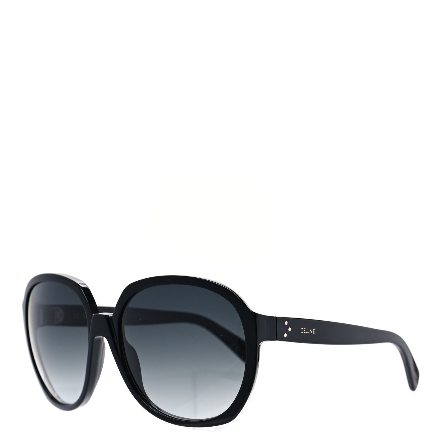 Celine Acetate Round Sunglasses CL40147I Black 1 of 6