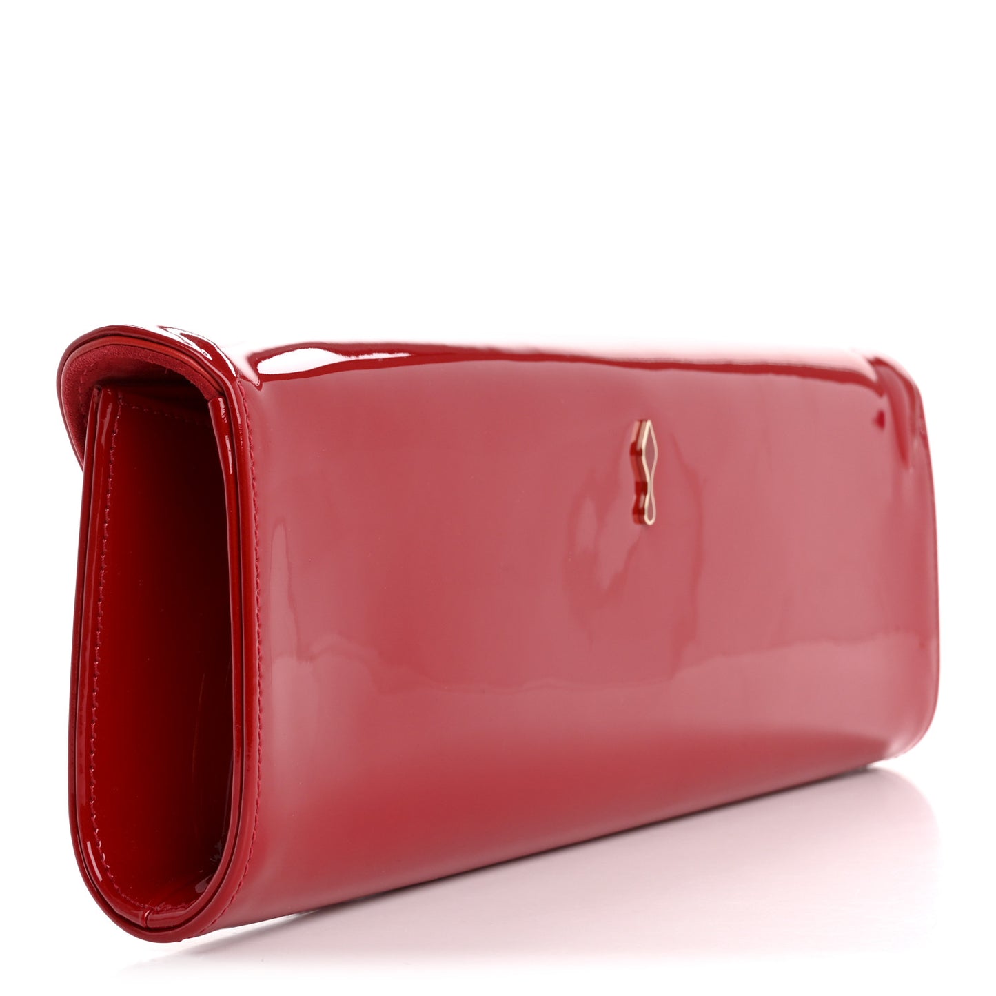 Patent So Kate Baguette Clutch Loubi
