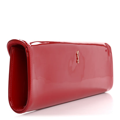 Christian Louboutin Patent So Kate Baguette Clutch Loubi 3 of 6