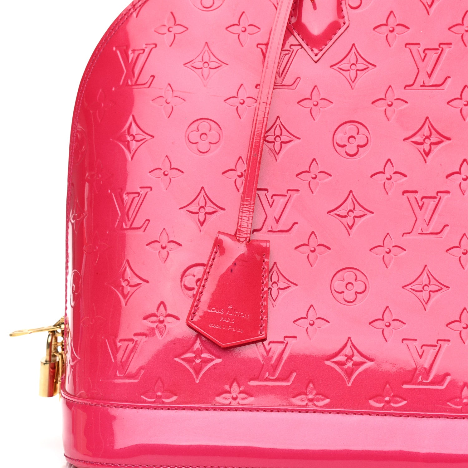 Louis Vuitton Vernis Alma GM Rose Pop 11 of 19