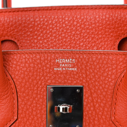 Hermes Togo Birkin 30 Capucine 5 of 10