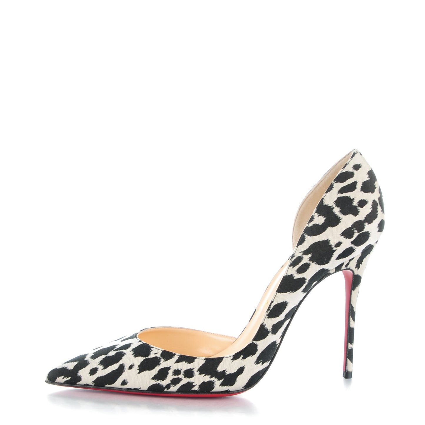 Tissu Leopardino Iriza 100 Pumps 40 Black White