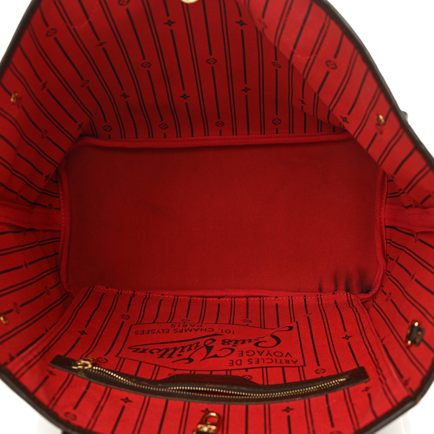 Louis Vuitton Damier Ebene Neverfull MM 5 of 16