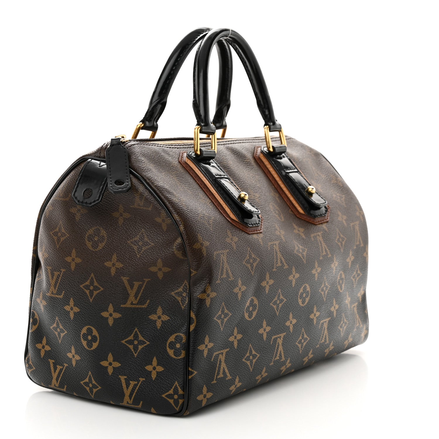 Louis Vuitton Monogram Mirage Speedy 30 Black 3 of 9