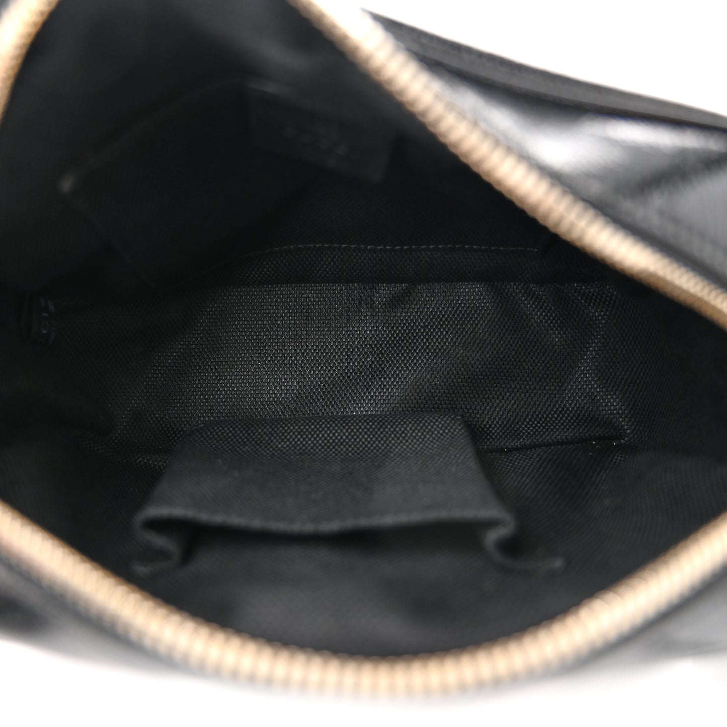 Soft Patent Small Soho Disco Bag Black