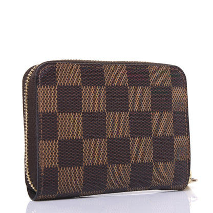 Louis Vuitton Damier Ebene Zippy Coin Purse 3 of 7