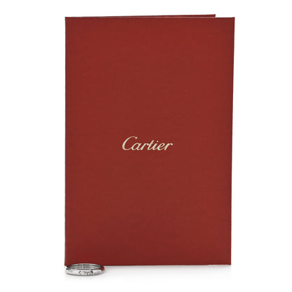 Cartier Platinum Diamond 3mm C De Cartier Wedding Band Ring 52 6 6 of 6