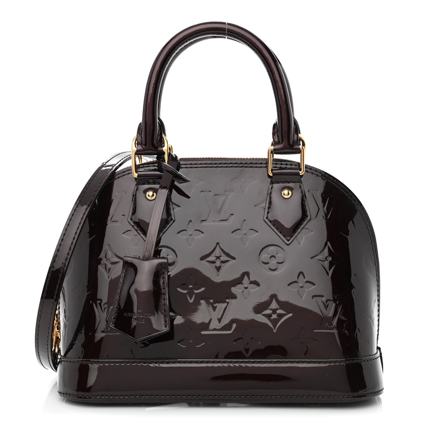 Louis Vuitton Vernis Alma BB Amarante 1 of 10