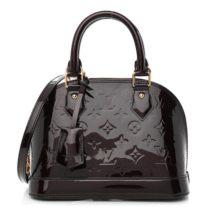 Louis Vuitton Vernis Alma BB Amarante 1 of 10
