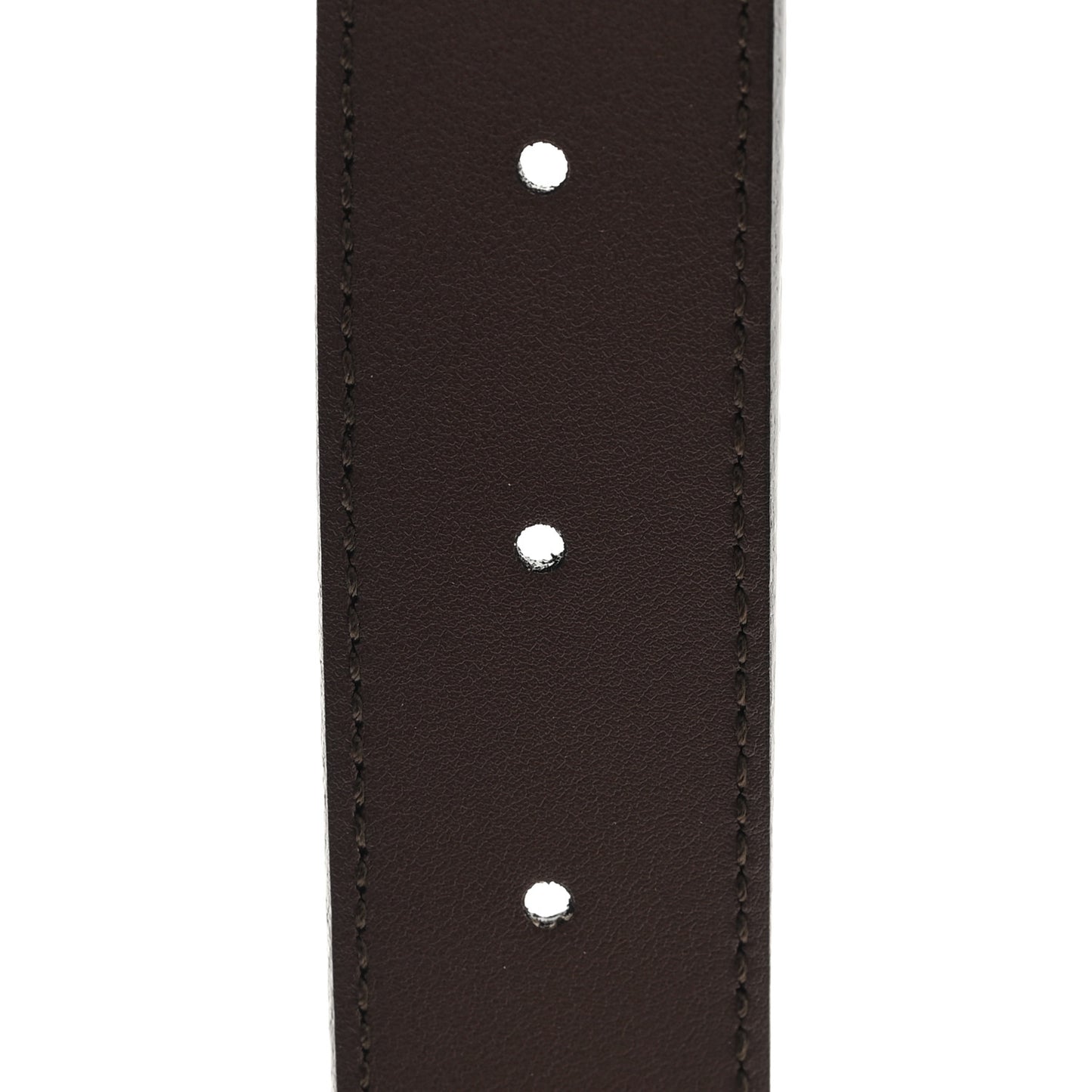 GG Supreme Monogram Calfskin Blondie Interlocking G 30mm Belt 110 44 Beige Ebony New Acero