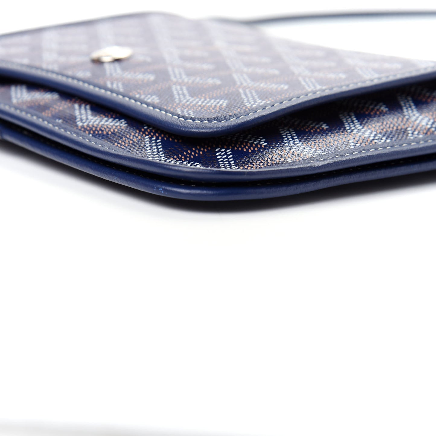 Goyardine Plumet Wallet Clutch Navy