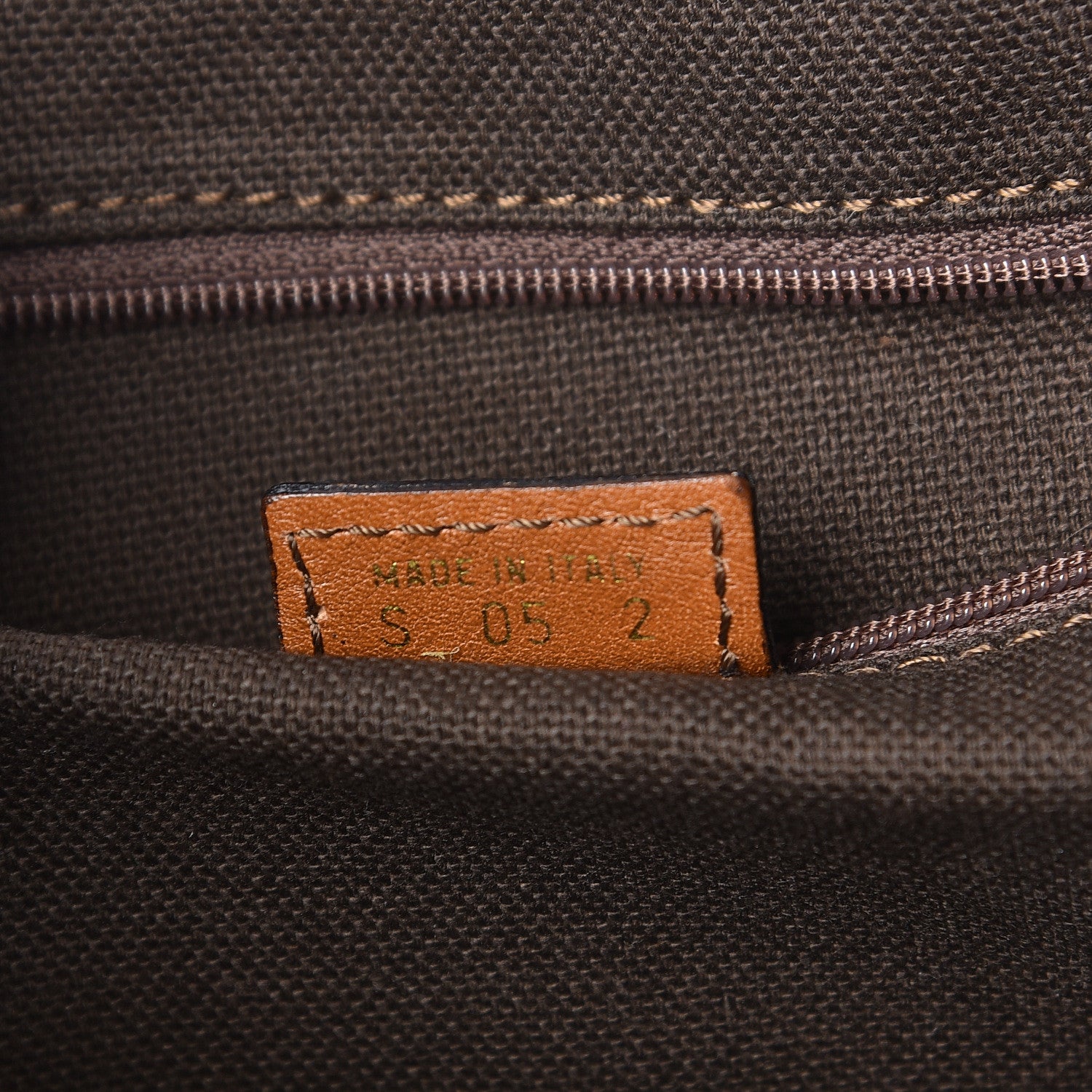 Burberry Calfskin House Check Trim Bates Shoulder Bag Cognac 7 of 11