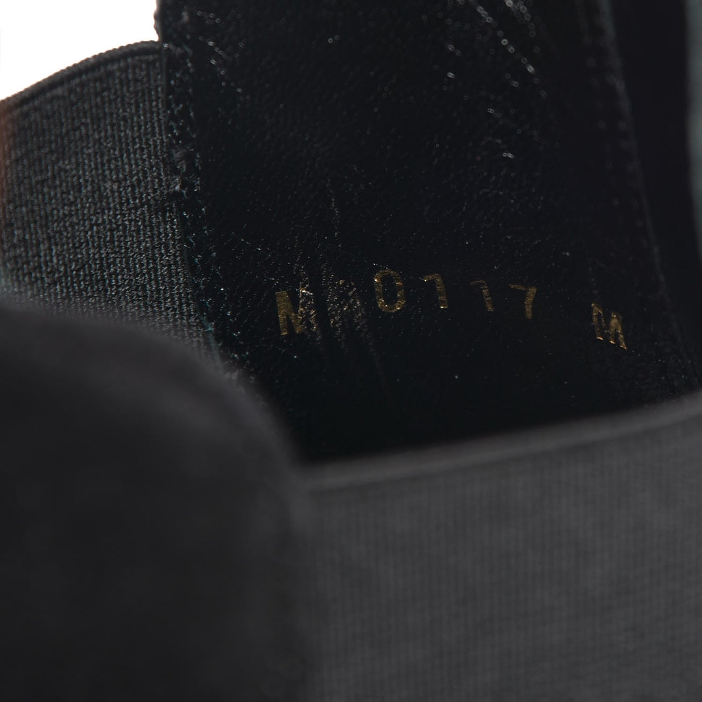 Suede Monogram Uniformes Cap Toe Chelsea 75mm Ankle Boots 37.5 Black