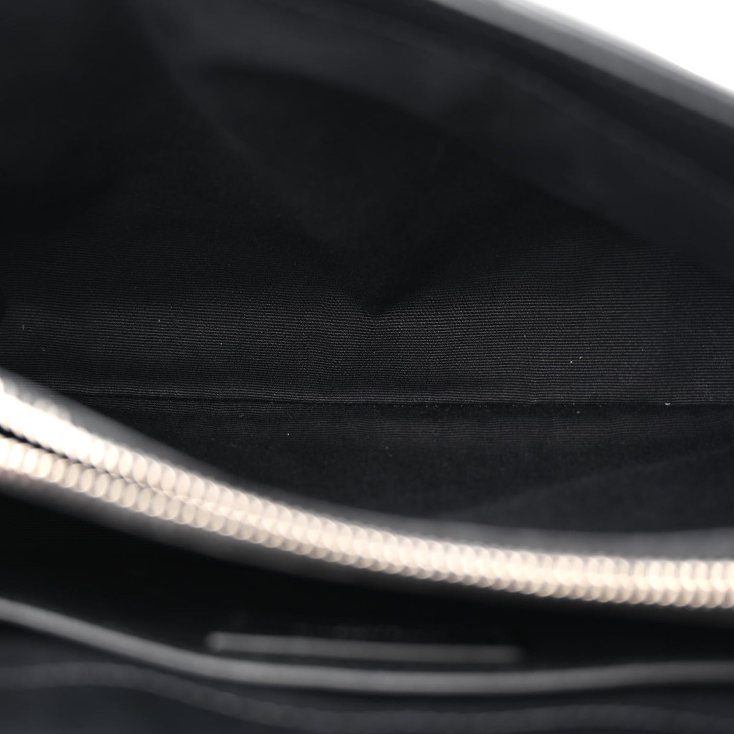 Calfskin Y Quilted Monogram Small Loulou Chain Satchel Black