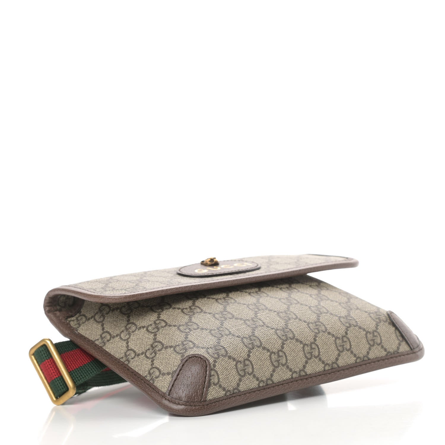 Gucci GG Supreme Monogram Neo Vintage Web Belt Bag Brown 4 of 10