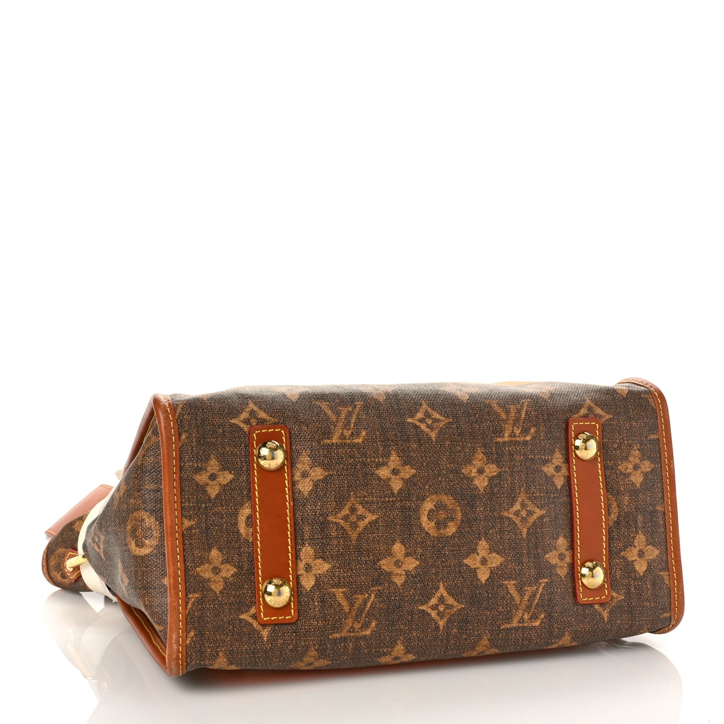 Monogram Rayures Tisse Sac PM