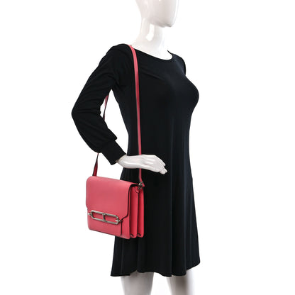 Hermes Evercolor Sac Roulis 23 Rose Azalee 2 of 10