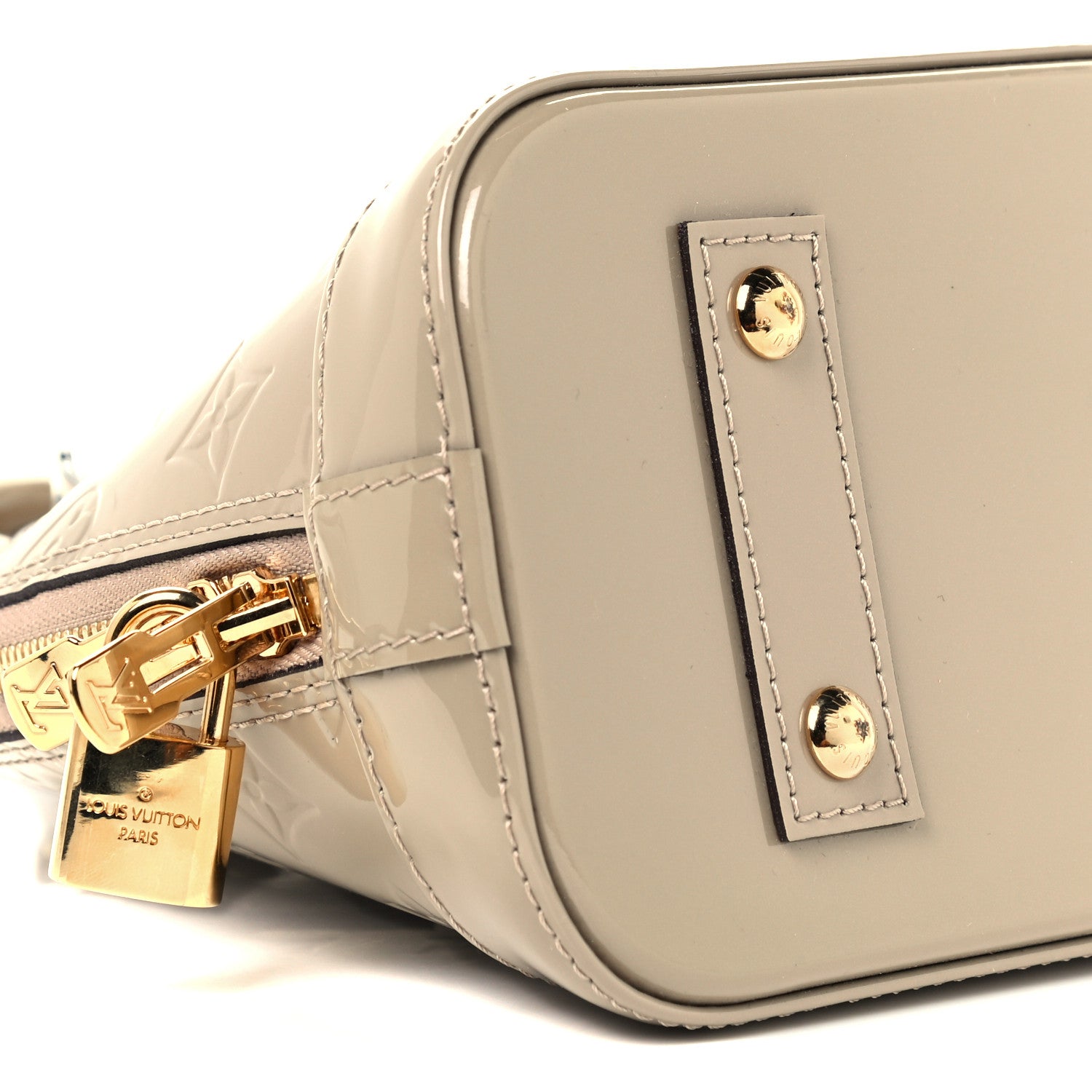Louis Vuitton Vernis Alma BB Galet 11 of 12