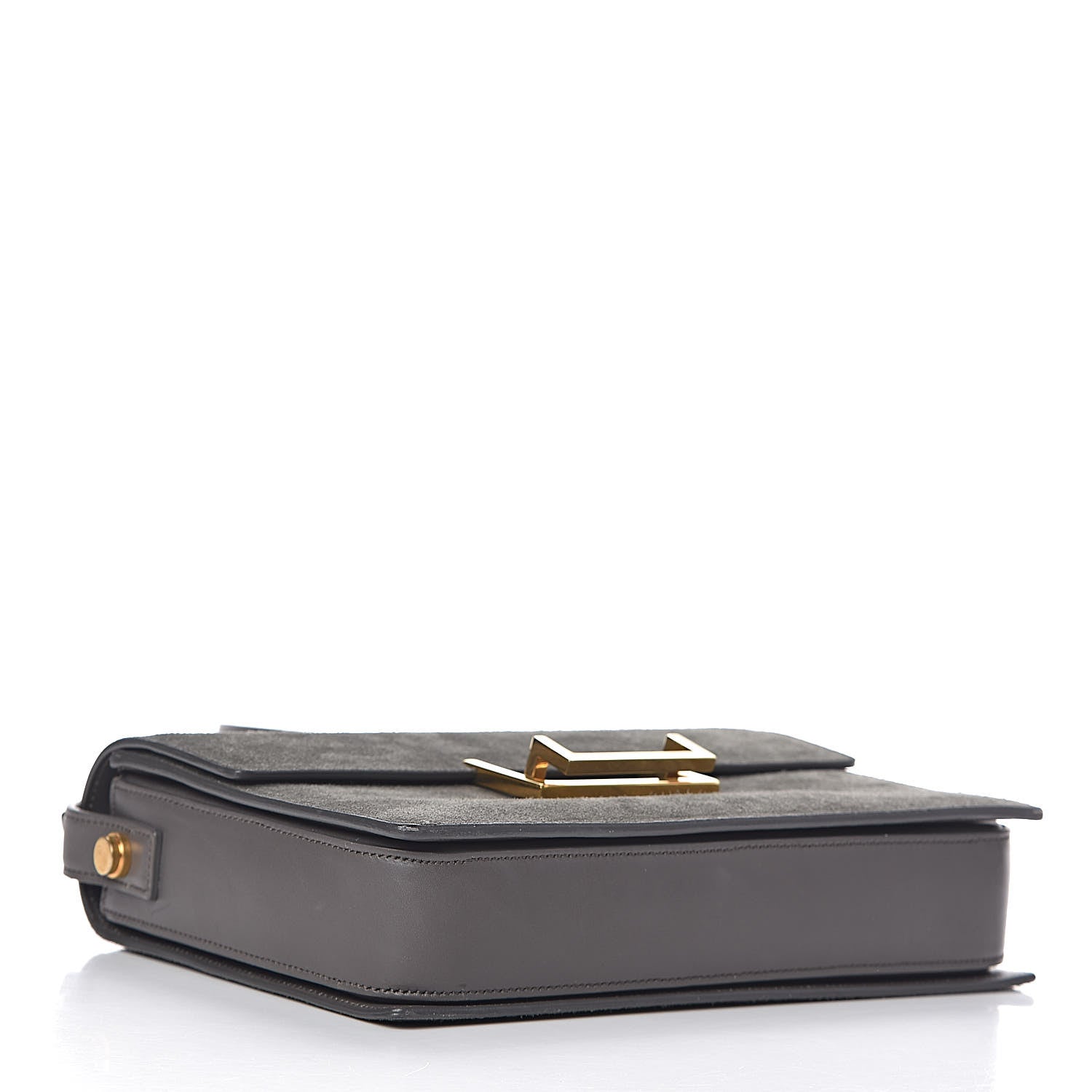 Saint Laurent Suede Medium Classic Lulu Bag Earth 4 of 15