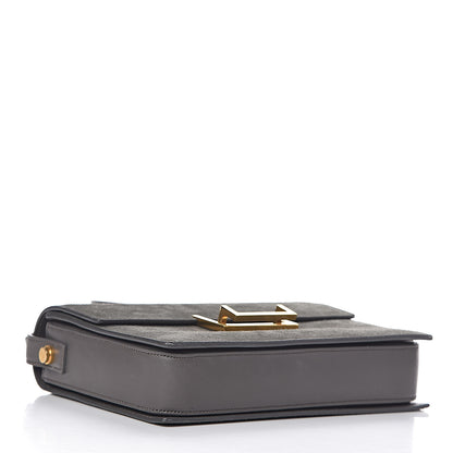 Saint Laurent Suede Medium Classic Lulu Bag Earth 4 of 16