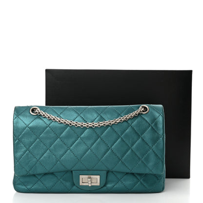 Chanel Metallic Calfskin Quilted 2.55 Reissue Flap 227 Turquoise 13 of 13