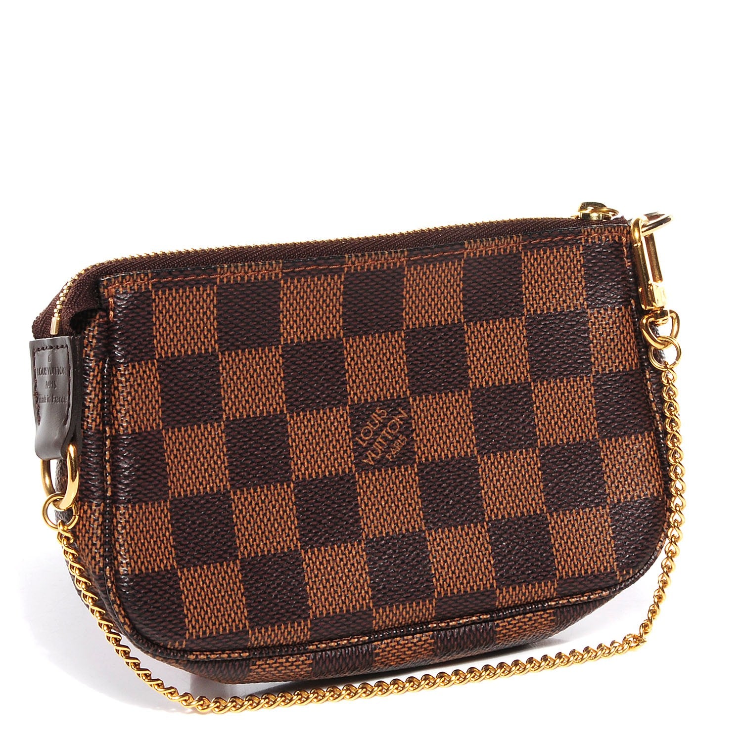 Louis Vuitton Damier Ebene Mini Pochette Accessories 3 of 7