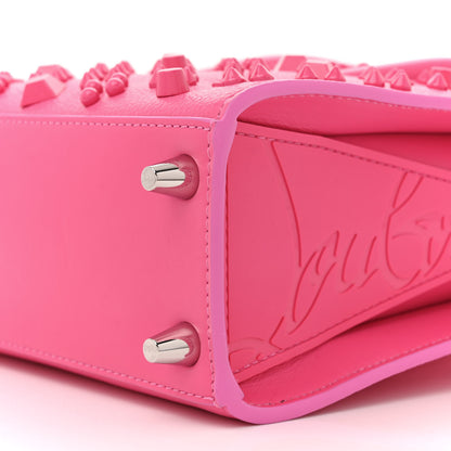 Christian Louboutin Calfskin Spikes Loubinthesky Mini Paloma Glam 10 of 11