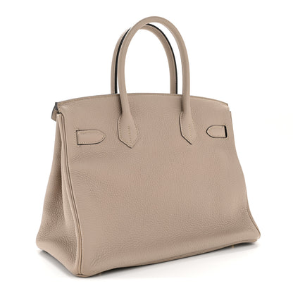 Hermes Togo Birkin 30 Gris Tourterelle 7 of 40
