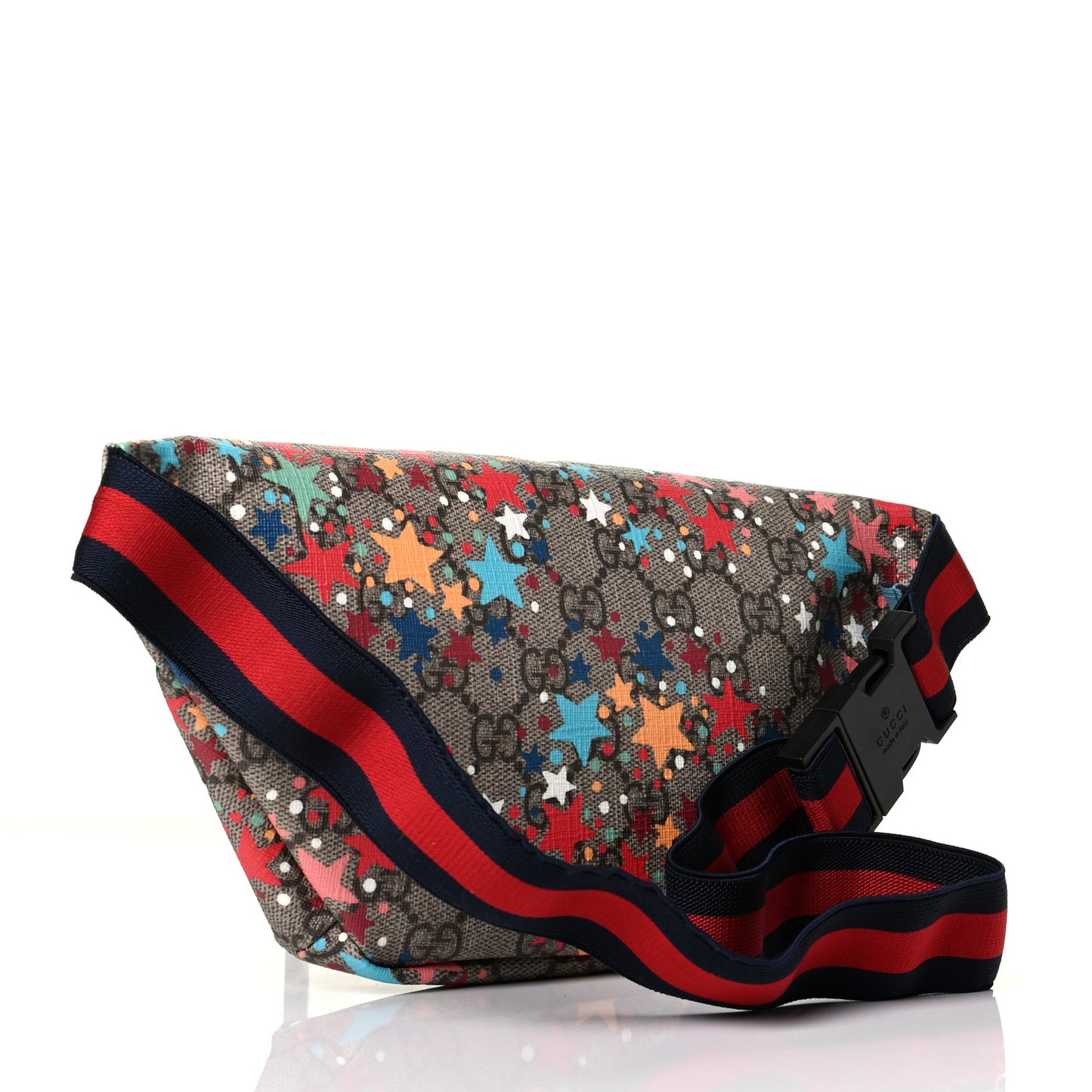 GG Supreme Monogram Childrens Star Print Belt Bag Multicolor