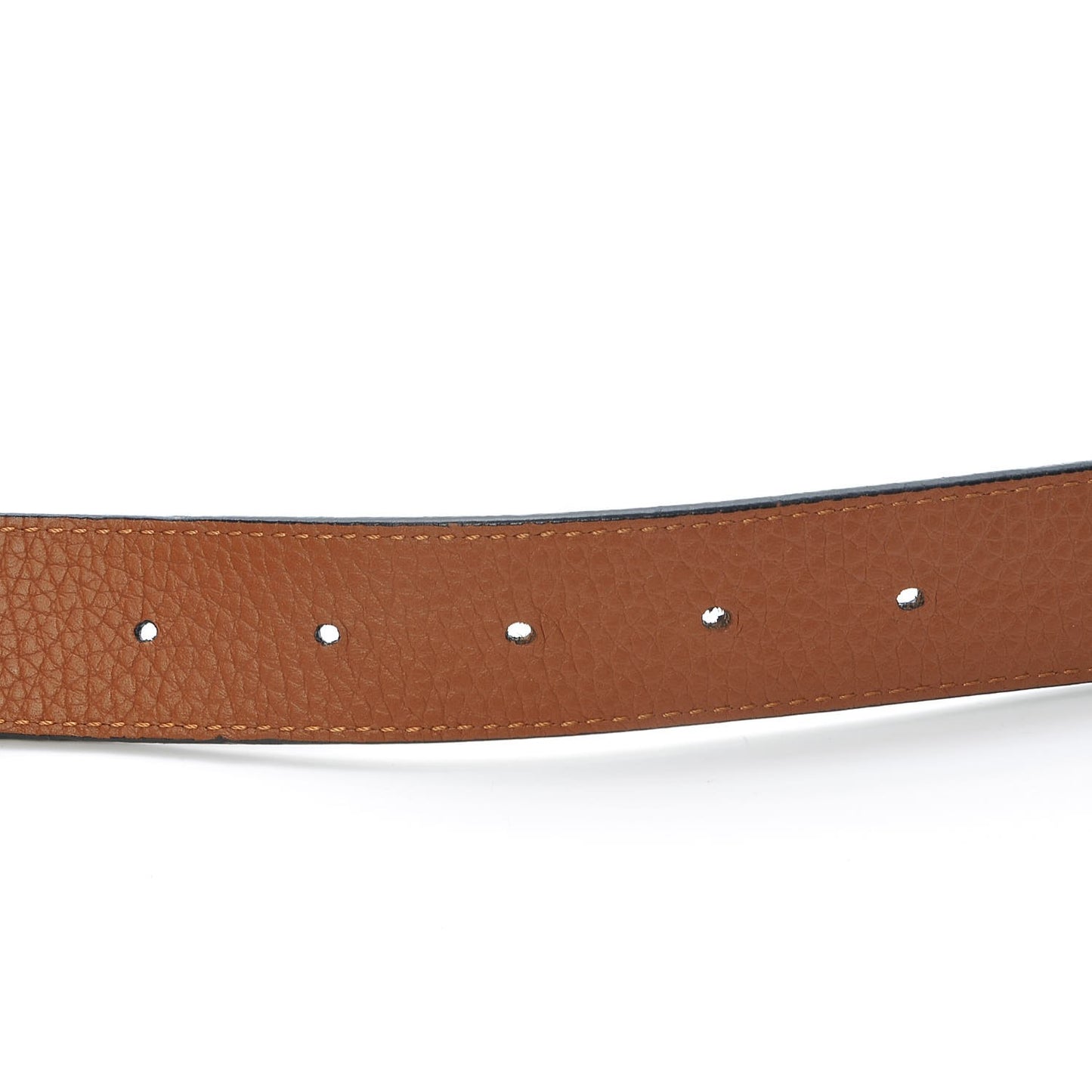 Taurillon Calfskin 30mm LV Initiales Reversible Belt 90 36 Black