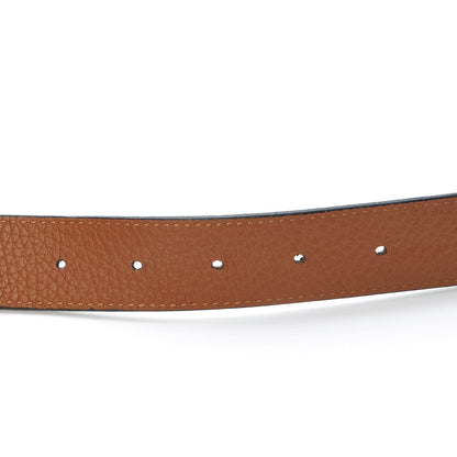 Louis Vuitton Taurillon Calfskin 30mm LV Initiales Reversible Belt 90 36 Black 5 of 7
