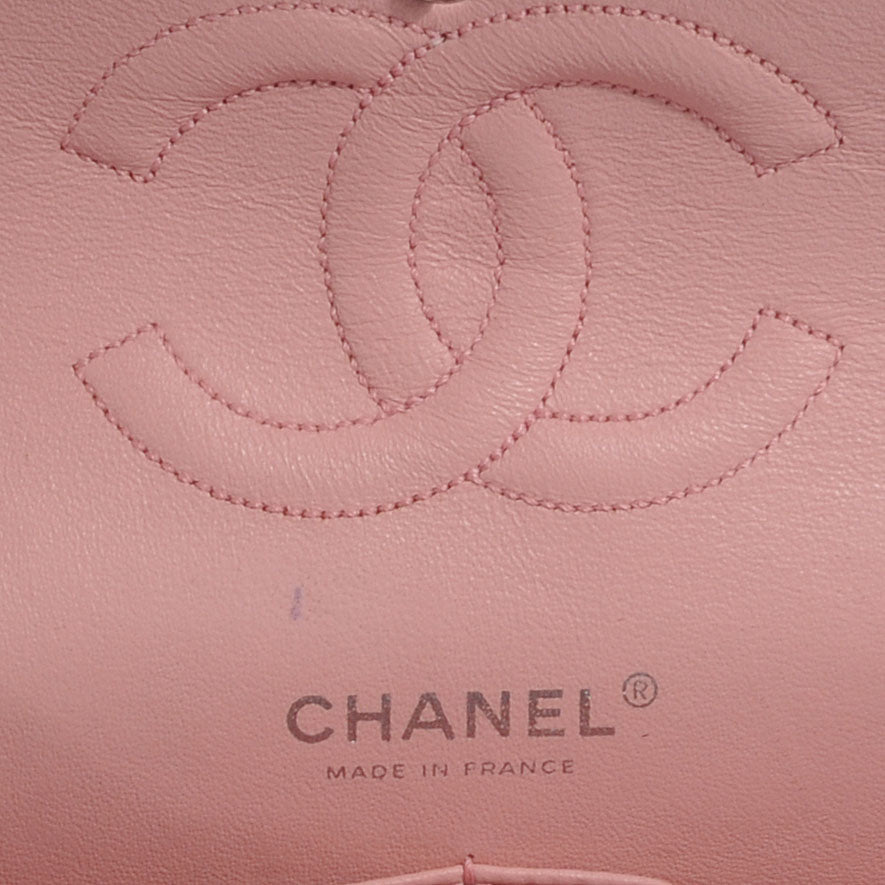 Chanel Caviar Medium Double Flap Pink 6 of 7